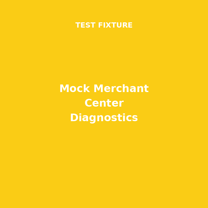 Placeholder image for fixture: Mock Merchant Center Diagnostics